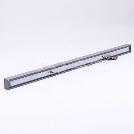 Oprawa V-TAC LED Linear SAMSUNG CHIP 60W Góra Dół Zwieszana Ściemnialna UGR6 Szara VT-7-61-S 4000K 6600lm 5 Lat Gwarancji