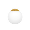 Lampa wisząca z kulistym kloszem o średnicy 16cm K-5311 z serii ELMO