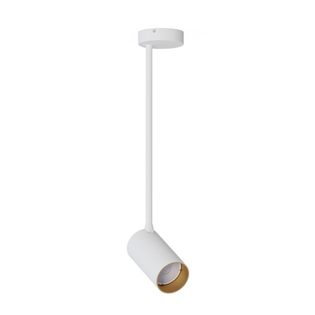 Nowodvorski Lampa sufitowa biało złota MONO LONG M 
