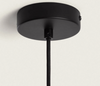Szklana Lampa Wisząca TELDER lawendowa