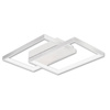 Plafon lampa LED Galaxis Polaris 45W 42x30x6 cm biały prostokątny + pilot	