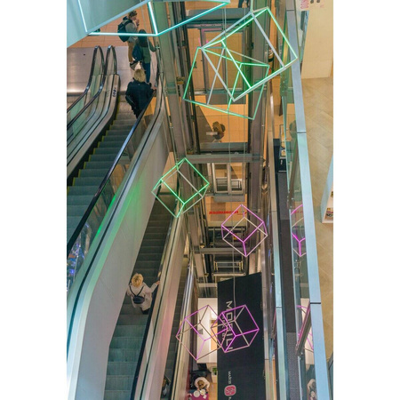 Profil KUBIK-45, anodowany, srebrny, 1000 mm