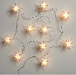 Girlanda świąteczna Gwiazdy Led na baterie 1,4m