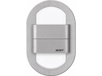 Oprawa schodowa DUO RUEDA LED Light Skoff 10V DC 1,6W aluminium b. niebieska