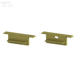 Komplet zaślepek bocznych GOLD P11-2 do osłonki C5 (1 szt. z otworem, 1 szt bez otworu) (nr kat 7711292)