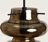 Szklana Lampa Wisząca TELDER złota