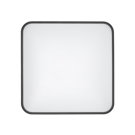 Nowodvorski Plafon czarny biały kwadratowy AGNES SQUARE LED