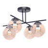 Wyjątkowa lampa sufitowa z czterema kloszami K-5161 z serii DELTA