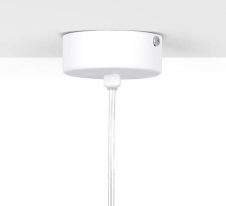 Podwójna lampa wisząca z białymi kloszami K-5301 z serii MALTA