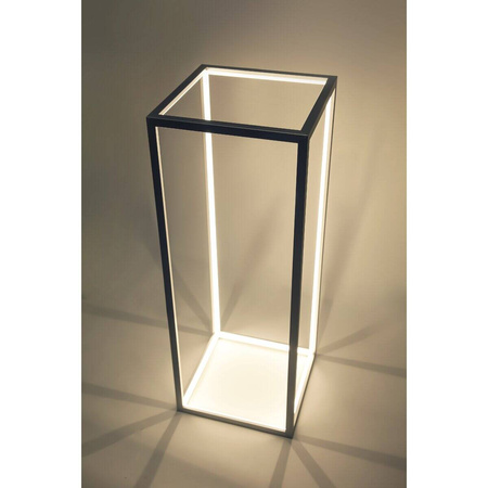 Profil KUBIK-45, anodowany, srebrny, 1000 mm