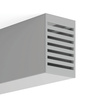 Profil BOX, anodowany, srebrny, 2005 mm