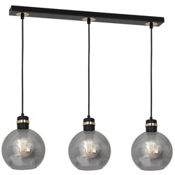 Lampa wisząca OMEGA BLACK / GOLD 3xE27