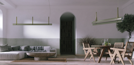 Kluś Lampa wisząca LED Tulip TU BEAM ZW L=3003mm, DOT, 36W, 3000K, DALI, NATURAL