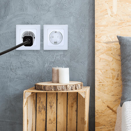 Wtyczka 16A 250V Czarna