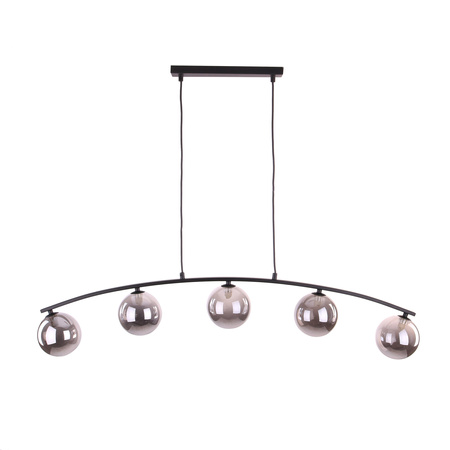 Lampa wisząca AMARO Black/Graphite 5xG9