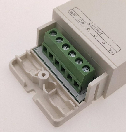 Sterownik Odbiornik regulator zdalnego sterowania RGB/RGBW/CCT/DIM 4x6A