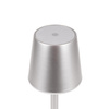Lampka Biurkowa Nocna V-TAC 3W LED Ładowanie Ściemnianie Szara VT-7703 3000K 70lm