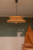 Lampa wisząca  boho ZEN bambusowa duża 60cm TH07