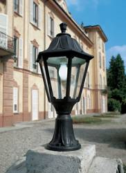 Słupek LOT/NOEMI czarny X E27