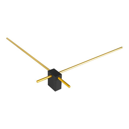 Kinkiet ścienny led Como 12W 2x60cm złoty