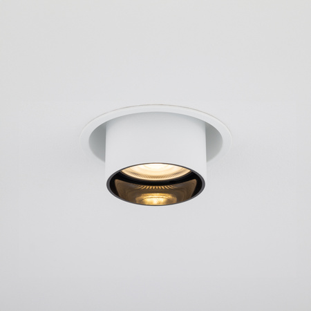 Regulowana lampa podtynkowa MONO SLIDE GU10 biały/czarny Nowodvorski 10796