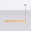 Lampa wisząca drewniana LYKKE  LED 29W 4000K 120cm