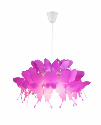 Farfalla 1 lampa wisząca ciemny róż LP-3439/1P dark pink