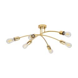 HELIX  GOLD LAMPA SUFITOWA 6xE27