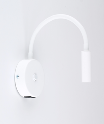 Kinkiet LAGOS White 1xG9 USB