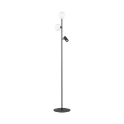 Lampa Podłogowa VOX 3xGU10 Czarna