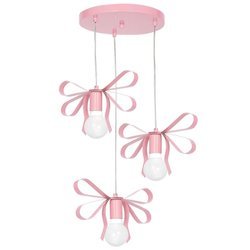 Lampa Wisząca EMMA PINK 3xE27