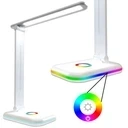 Lampa biurkowa Alma LED RGB + CCT 12W biała