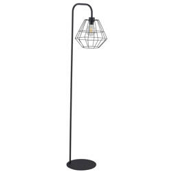 Lampa podłogowa DIAMOND Black 1xE27