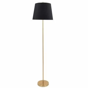 Lampa podłogowa ELENA Czarno-Złota 1xE27