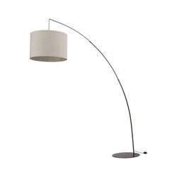 Lampa podłogowa MOBY Brown 1xE27