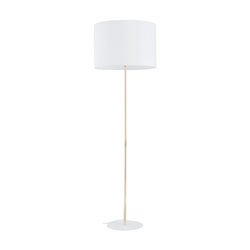 Lampa podłogowa UMBERTO White/Gold 1xE27