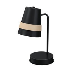 Lampa stołowa VENEZIA BLACK 1xE27