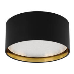 Lampa sufitowa BILBAO Black/Gold 4xE27 450