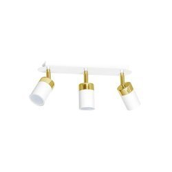 Lampa sufitowa JOKER WHITE/GOLD 3xGU10