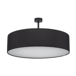 Lampa sufitowa RONDO Black 4xE27