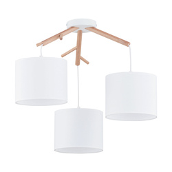 Lampa wisząca ALBERO White 3xE27