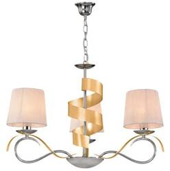 Lampa wisząca ALMERIA BLACK/GOLD 1xE27