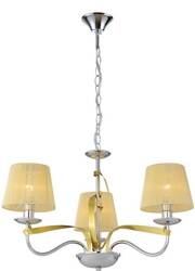 Lampa wisząca BASTONE BLACK / GOLD 6xE14