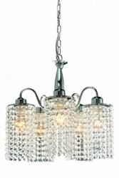 Lampa wisząca Bright Star 5 LP-812/5P srebrna