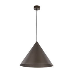 Lampa wisząca CONO Brown 1xE27 XL