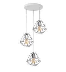 Lampa wisząca DIAMOND SILVER CHROM 3xE27