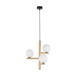 Lampa wisząca ESTERA Wood 3xG9