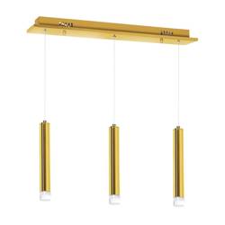 Lampa wisząca GOLDIE 3x5W LED złota