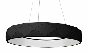 Lampa wisząca REUS LED 36W 4000K czarna