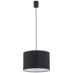 Lampa wisząca RONDO Black 1xE27